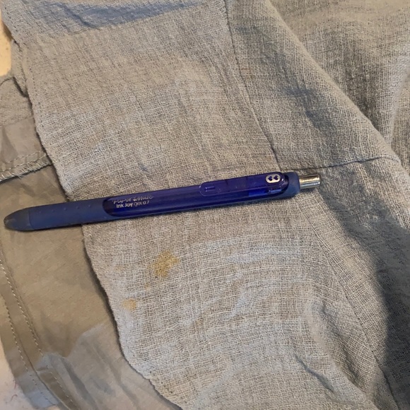 UO Blue Barmaid Peasant Corset Dress - Picture 5 of 5